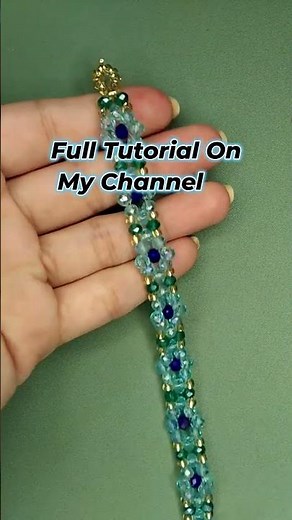 Quick 4mm Crystal Bracelet DIY ✨ Step by Step! #Shorts