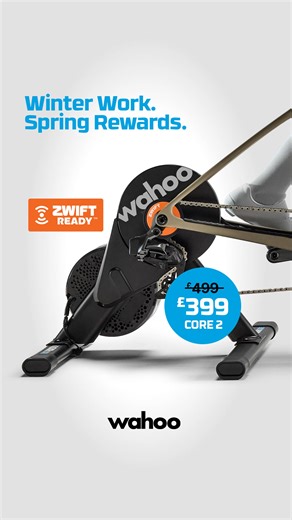 Spring wins are made in Winter! Get training Indoors with Wahoo KICKR CORE 2 - at the best price! | Wahoo Fitness