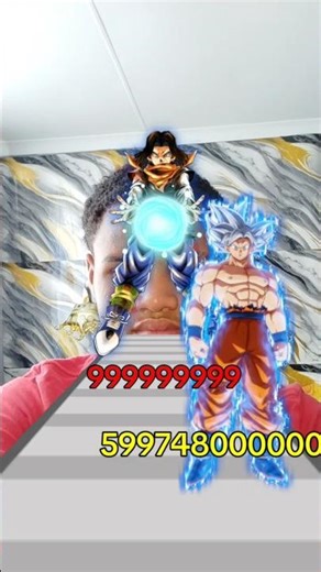 Goku vs Android 17 #anime #dragonball #goku #android17 #dbz #dbd #viral