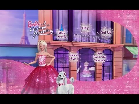Barbie: A Fashion Fairytale (2010) - Dvd Menu Walkthrough