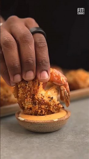 Crab Stuffed Shrimp in the Air Fryer — High Protein Dinner Done Right #highprotein #shrimp