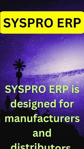 Syspro ERP