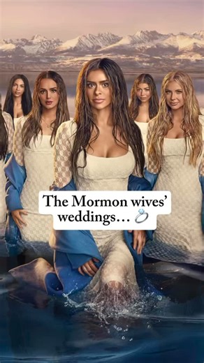 Tiffany Pellack on Instagram: "Because as much as we’ve seen on this show… we’ve seen very little of their actual weddings! 💕 Unsurprisingly, they’re all very beautiful brides 💅 I’m imagining an open soda bar at every reception 💭 Who is your favorite Mormon bride? #slomw #mormon #mormonwives #momtok #wedding #bride #ido"