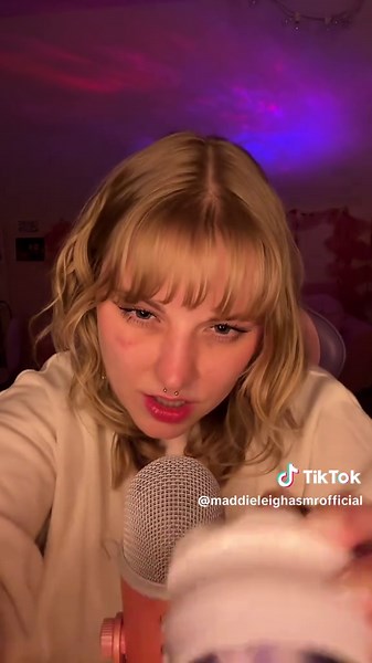 ugh full video FULL OF TINGLES on my yt: Maddie Leigh ASMR 😛✨🩷 | asmr tiktoks