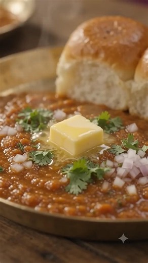 Authentic Pav Bhaji Recipe | Buttery Mumbai Style Pav Bhaji | Indian Street Food #shorts #pavbhaji