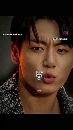 jungkook not makeup #youtubeshorts #trendingshorts #subscribemychannel #viral #bts