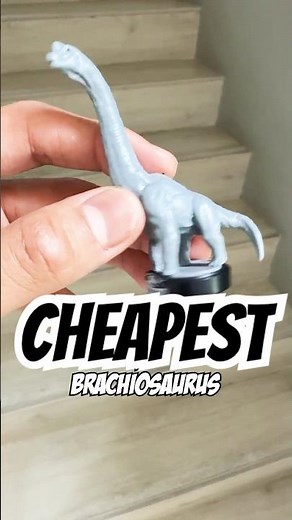 $3 vs $100 Jurassic World Dinosaurs!