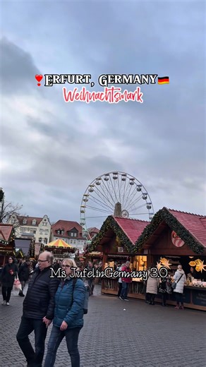 Christmas Market in Erfurt, Germany 🇩🇪 #erfurt #visiterfurt #thuringen #erfurtgermany #Deutschland #dailyvlog #europe #germany #christmastime #Holidays | Ms. Jufel in Germany 3.0