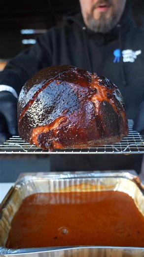 My favorite way of making a ham. #grillinwithdad #recipe #foodie #bbq #tasty | Grilling with dad