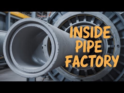 How Sewerage Pipes Are Made | Complete Factory Process