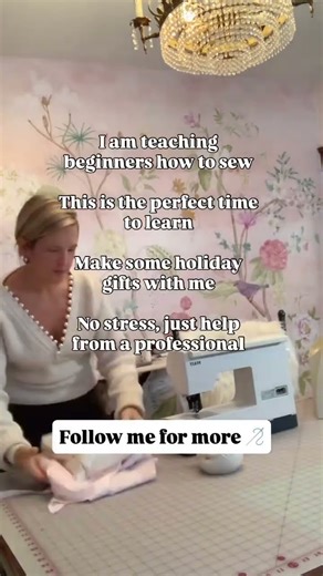 I can teach you how to sew with no overwhelm #scribe #learntosew #sewingtutorial #seweasy