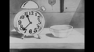 CIRCA 1933 - In this animated film, farm animals are served food and drinks in creative ways.