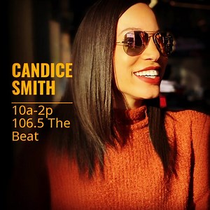 Im in here!! 106.5 on your radio! Streaming on the @audacy app and 1065thebeat.com, or tell your smart speaker to “play 106.5 the Beat”! @candicesmithlive #1065thebeat #radio #RVA | 106.5 The Beat | Facebook