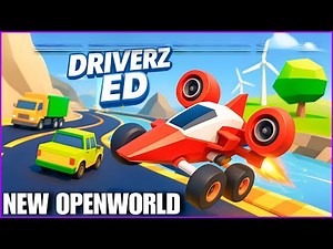 DriverZ Ed Gameplay | Realistic Car Driving Simulator on CrazyGames