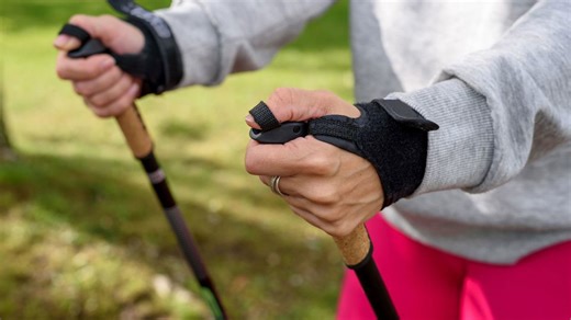 Nordic walking isn’t just a ‘senior sport.’ It’s a fun way to burn calories and work your muscles