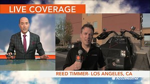 10K views · 127 reactions | Reed Timmer Extreme Meteorologist is live with a severe weather forecast next to his new "Dominator3" storm chase vehicle, which will launch rockets into tornadoes in 2019. | AccuWeather | Facebook