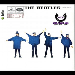 The Beatles - Help! (Backing Track) No Guitar *CLIP* Full Video Attached