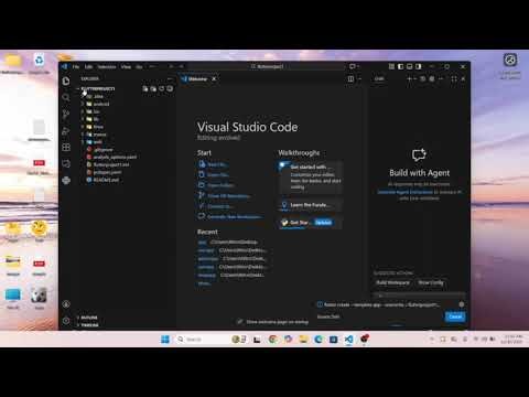 How to create new flutter project directly from VS Code?