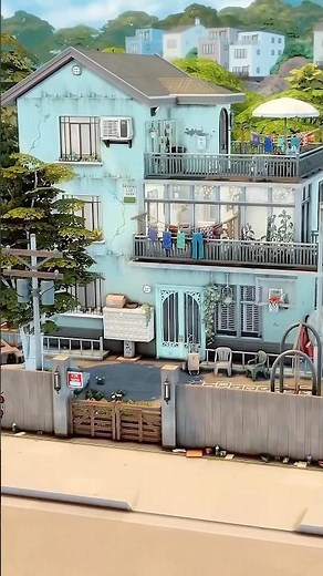 Affordable Living Complex in The Sims 4 #sims4 #showusyourbuilds #sims4build #simspartner