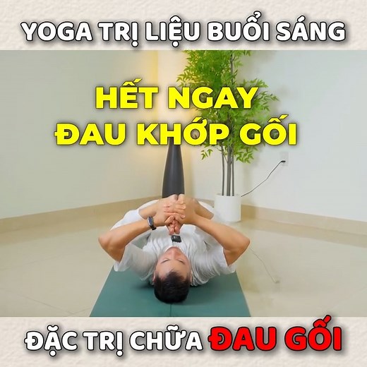 211K views · 2.8K reactions | Yoga đặc trị đau khớp gối tại nhà ( Hết tê nhức chân) #haininhyoga #yogatrilieu #yogatainha | Hải Ninh Yoga | Facebook