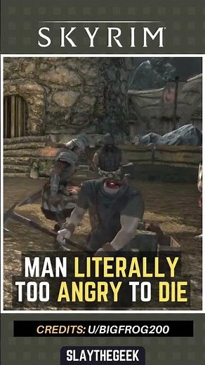 Man Literally Too Angry To Die