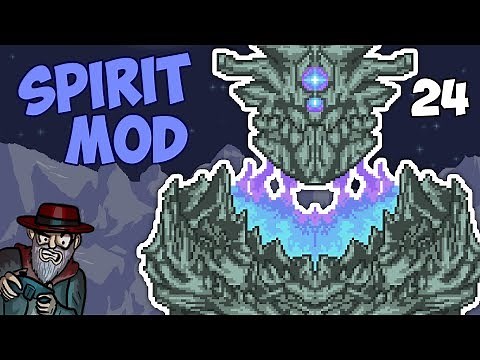 Terraria #24 ATLAS BOSS! - 1.3.5 Spirit Mod Let's Play