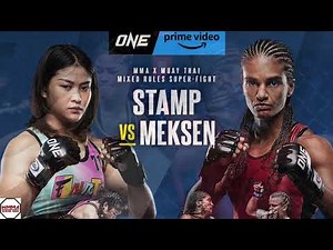 Stamp Fairtex vs Anissa Meissen Mixed Rules Fight Set for ONE Jan 13th!