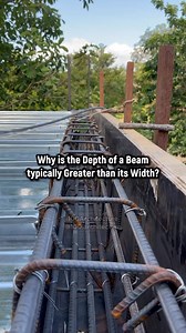 Why is the Depth of Beam typically Greater than its Width? #architecture #engineering #construction | 100Architecture