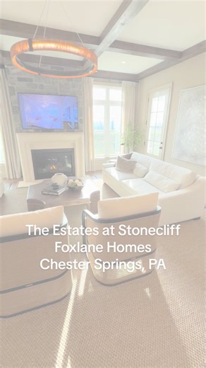 The Estates at Stonecliff by Foxlane Homes offers the square footage you crave on picturesque homesites in Chester Springs, PA. Tour with me! If you love all things new construction and real estatea and design, follow me for more.