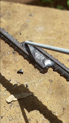 welding rebar tricks. the secret to welding strong joints in concrete steel #howtowelding #welding