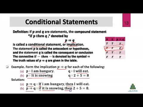 Chapter 2: Logic - Part2