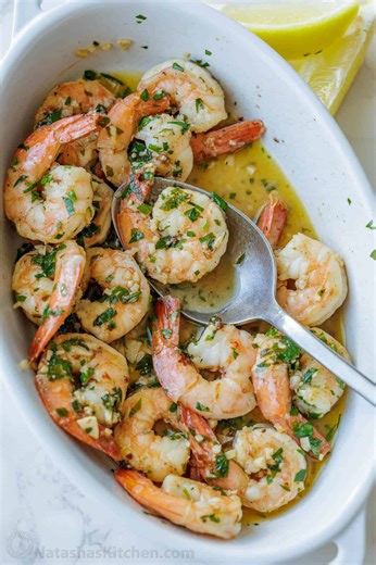Reply "SAVE" This Shrimp Scampi is the quickest and tastiest way to cook shrimp – less than 10 minutes, one-pan. 🍤 Recipe: https://natashaskitchen.com/shrimp-scampi-recipe/ | NatashasKitchen.com