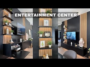 Building an Entertainment Center | TV Wall