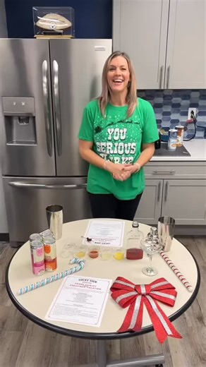 From @luckysignspirits cheeky winter menu inspired by holiday film villains, the “Frank Shirley” cocktail is a little tart and a little spicy… but is good in the end! 😋🎄 Check out Lucky Sign’s canned cocktail varieties as well! 🍹 #pittsburgh #holidays #cocktails #drinklocal #mixology | Q92.9 FM