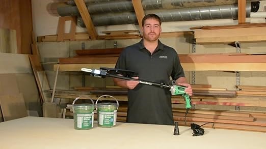 Hitachi W6VB3SD2 SuperDrive Collated Screw Fastening System with Extension