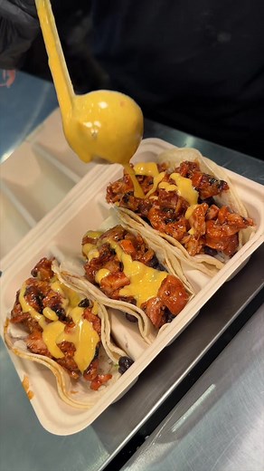 Delicious Loaded Honey Chipotle Chicken Tacos in NYC