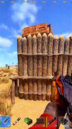 They Roof Camped me So I RAIDED Them! (Scripts I Use in BIO!) #rust #rustconsole #gaming #shorts