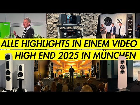 HIGH END 2025: Größter Messerückblick / Rundgang – Neuheiten, Besonderheiten und Schönheiten