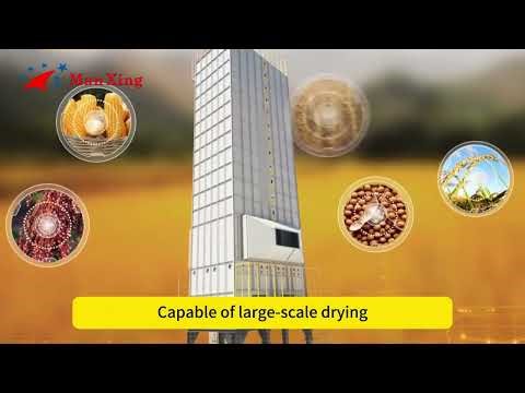Industrial Grain Dryer Tower: 3D Animation & Real Project Working Process Showcase