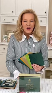 ✨ Today’s Daily Drop starts with a beautiful foundation! ✨ The Shimmer Green Cards & Envelopes add a rich, luminous touch to your handmade cards. Pre-scored and ready to use, they’re perfect for holidays, everyday elegance, and cards that deserve a little sparkle. Shop the Daily Drop here: https://annagriffin.com/products/shimmer-green-cards-and-envelopes?_pos=5&_sid=0ed587c29&_ss=r Do you love green most for holiday crafting or year-round projects? | Anna Griffin Inc.