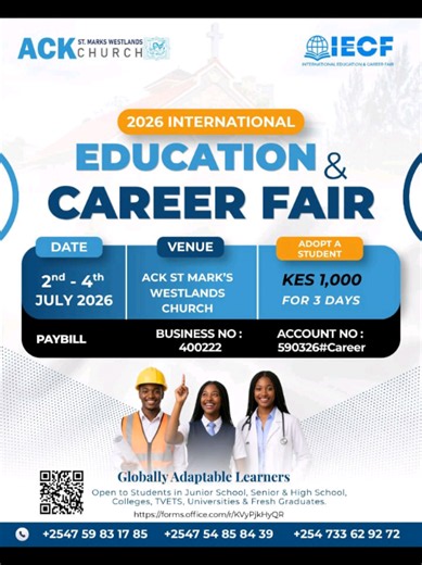 2026 INTERNATIONAL EDUCATION AND CAREER FAIR Don't miss #ndym