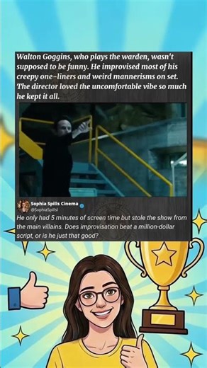 Walton Goggins Improvised This Creepy Villain Scene 😈#waltongoggins #acting #villain #improv