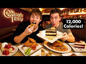 Two Brits go to Cheesecake Factory for the first time!