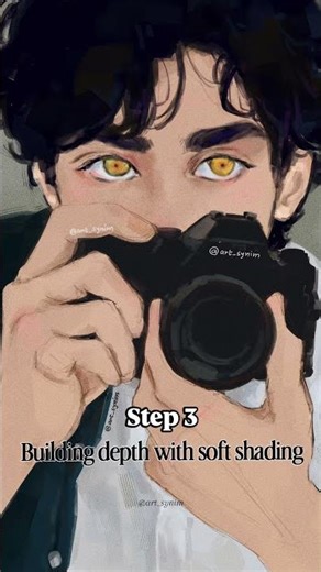 Step by step tutorial for building your own character on Procreate #tutorial #digitalart #artshorts