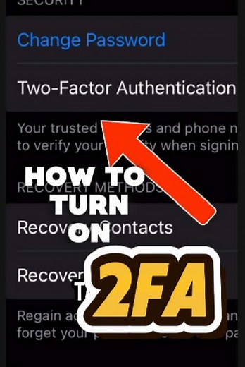 Enable 2FA on Apple ID for Enhanced Security