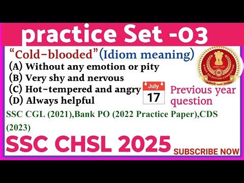 Top 20 Idioms and Phrases | Previous Year Questions with Hindi Explanation | SSC, Bank, NDA, CDS