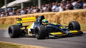 14,000rpm V12 sound from a classic Lamborghini-powered F1