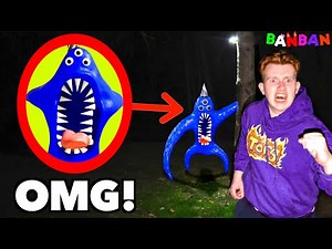 I FOUND NABNAB IN REAL LIFE!! *Garten of BanBan IRL*