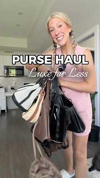 Purse Haul 👜 #amazoncanada #affordablefashion