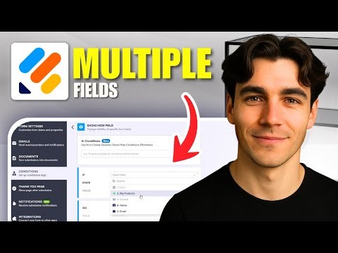 How to Show/Hide Multiple Fields In Jotform (Tutorial 2026)